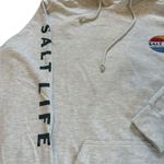 Salt Life  Vintage Rays Hooded Sweatshirt Womens Size Large Oatmeal Heather Photo 2
