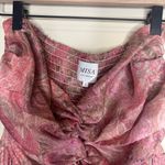 MISA Los Angeles  Arianne Chiffon Maxi Cutout Dress in Muted Paisley Photo 4