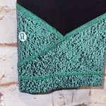 Lululemon 10 Pace Rival Crop Power Luxtreme Spray Jacquard Bali Breeze Black Photo 6