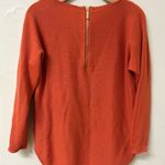 Michael Kors  Bold Orange half zip top pullover Sweater size‎ small Photo 1