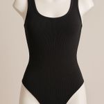 H&M  Ribbed Racerback Thong Bodysuit. Size Small Photo 2