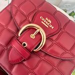 Coach Kleo Shoulder Bag 17 With Quilting c7838 Photo 5