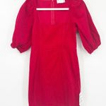 ASOS NWT Design Womens Party Going Out Corduroy Puff Sleeve Corset Mini Dress 2P Photo 0