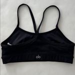 Alo Yoga Gratitude Alosoft Sports Bra Black Size Small Photo 4