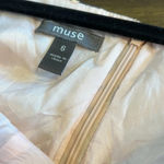 Muse Large Floral Ombre Dress Gradient Pleated Full Orange Green Purple Cottage Size 6 Photo 6