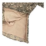 Chetta B VTG , Sherrie Bloom, Peter Novello black gold embroidered lace top S 4. Photo 6