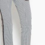 Gracia womens VALENCIA PANTS size S Black white Houndstooth Print Side Line Photo 4