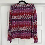 Ariat  Boho Ikat Peasant Blouse, Small Photo 2