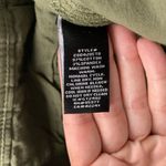 Sanctuary  Dark Burnt Olive Canvas Split Front Triple Threat Maxi Skirt 29 New Photo 3