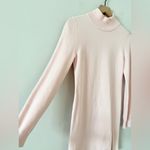 Lovers + Friends Atara Long Sleeve Sweater Dress in Baby Light Pink - Size S Photo 4