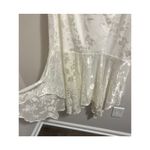 ASTR NWT the Label Santorini Midi Dress in White One Shoulder Flowy Chiffon sz M Photo 6