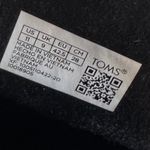 Toms  Women's Black Suede Leather Heeled Ankle Booties‎ Boots Size 11 Photo 7