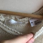 Urban Outfitters NEW COOPERATIVE Cream Ivory Floral Knit Sleeveless Ruffle Tank Photo 3