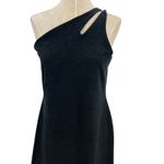 Beyond Yoga  Spacedye Lost Your Mind Dress One Shoulder‎ Black Gray Size Large Photo 1