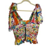 CeliaB Colorful Maia Top in Multi Sz. XS Photo 6