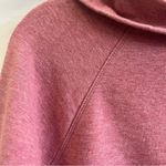 LL Bean Pullover Women Large Heathered Red Cowl Neck Long Sleeve Soft Cozy Comfy Photo 4