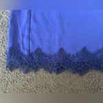 Urban Outfitters blue / purple mini skirt size small with lace on bottom NWT Photo 6