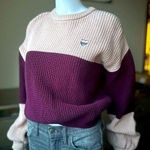 Spiritual Gangster Color Block Sweater Photo 0