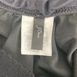 J.Crew  Black Ruffle Shoulder Scoop Neck 1 Piece Swim Bathing Suit 2 Photo 4