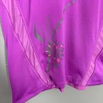 The North Face  Women's Purple Activewear Cycling Shirt - Size Large - Pockets Photo 3