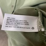 Merona  Army Green Shirt Dress Sz Medium  Button Front Photo 8