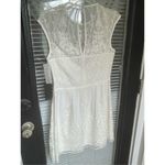 NWT Dolce Vita Kloey Silk Embroidery Dress Ivory Sz S. Formal Bridal cocktail Photo 6