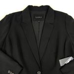 Eloquii  Classic Black Double Button‎ Blazer Tailored Jacket Plus Size 18 New Photo 2