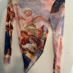 ZARA Bodysuit Sheer Mesh Photo 1