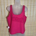 Barbie From Cakeworthy Hot Pink Cropped Tank Top Size 2X New With Tags NWT Photo 11