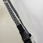 KAVU  Wallop Crossbody Bag Purse Grey Multi Canvas Geometric Zip Pockets Rope Photo 2