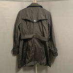 Calvin Klein B02-Women's Trench Coat, Size s Black Photo 7