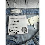 Abercrombie & Fitch Denim Skirt Womens Blue High Rise Front Slit Midi NWT SZ 30 Photo 11