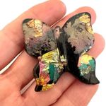 Butterfly brooch Black Photo 1