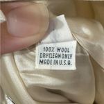 Norma Kamali  Women’s Wool Skirt Pencil Ivory Size 8 NWT Photo 12