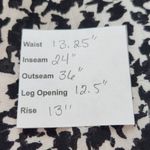 H&M Black and Cream Cropped Wide Leg Pull-On Pants Sz Small Flowy Wide Leg Pants Photo 7