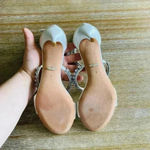 Anthropologie  BHLDN Badgley Mischka Yasmine Ankle Strap Sandals Size 7 NWOT $245 Photo 10