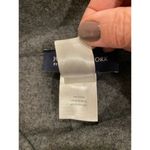 Jones New York  Poncho Top Cape One Size Gray Black Trim Wool Classic Mock Neck Photo 6