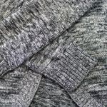 Susan Bristol White Label Womens Large Cardigan Sweater Metallic Minimalist Goth Photo 7