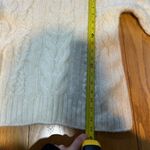 Vince  Alpaca Blend Cream Cable Knit Turtleneck Sweater Women’s Size XXS Photo 4