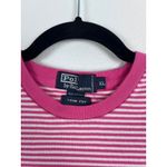 Ralph Lauren Polo  Women's Short Sleeve Striped Cotton Tee Sz XL‎ Pink Photo 1