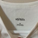 Wild Fable Cropped White Tank Photo 1