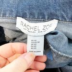Rachel Zoe Cropped Button Up Denim Jean Jacket Blue XS Photo 2