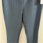 Nanette Lepore NWT Nanette Leopore Geometric Plaid Navy Business Casual Pants Legging Office M Photo 6