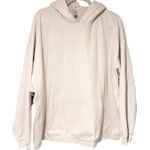 SKIMS  Plus Size Cotton Fleece Classic Hoodie Pullover Sweatshirt Barely Pink 3X Photo 0