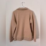 Mondetta Beige Soft Fleece Zip-Up Jacket Size Medium Photo 4