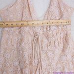 Free People NEW Lexi Strappy Lace Romper, L Photo 7