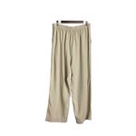 Madewell Linen Wideleg Pull On Pants Size 10 Women’s Tan Photo 1
