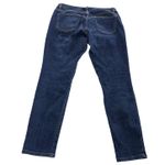 Michael Kors Skinny Jeans Womens 8 Blue Dark Wash Stretch Denim Classic Style Photo 1