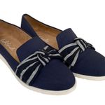 Life Stride  Velocity Blue Canvas Slip On Flats Photo 3