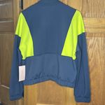 Flex Time Women's 1/2 Zip Color Block Pullover Jacket, Large NWT Blue Photo 4